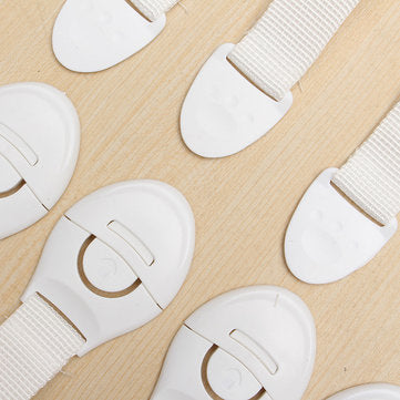 10Pcs Baby Cute Safety Lock Cabinet Drawer Fridge Furniture Safe Door Lock For Child Infant Kids