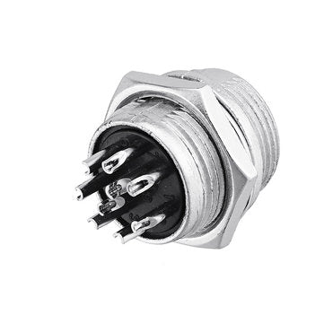 3pcs GX16-9 Pin Male And Female Diameter 16mm Wire Panel Connector GX16 Circular Aviation Connector