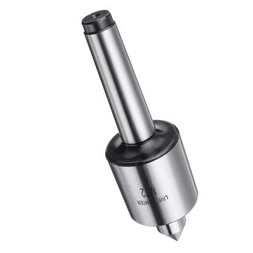 MT2 0.02 Inch Precision Steel Lathe Live Center Taper Tool Triple Bearing
