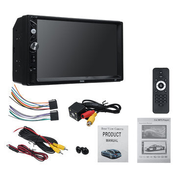 7 Inch Car MP5 Player Reversing Video Touch Screen Mobile Phone Projection Screen Steering Wheel Con