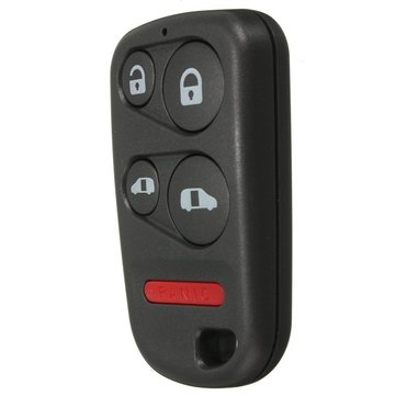 4 Button+Panic Remote Entry Key Keyless Case Shell for Honda Odyssey