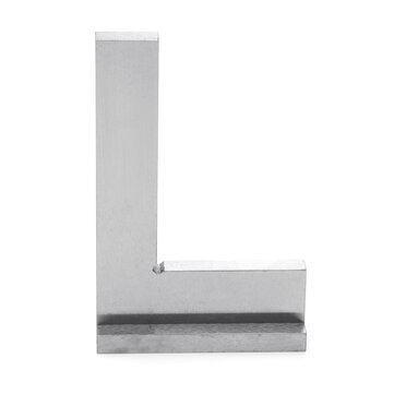 DIN875-2 75 x 50mm Stainless Steel 90 Degree Square Ruler Wide Base Gauge for Woodworking