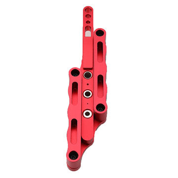 Drillpro Self Centering Dowelling Jig Metric Dowel 6/8/10mm Punch Locator Drilling Tools for Woodwor