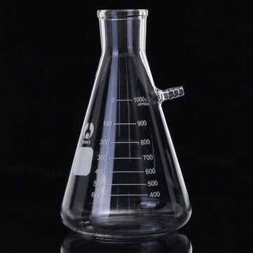 1000mL Filteration Buchner Funnel Kit Vacuum Suction Glass Flask Apparatus