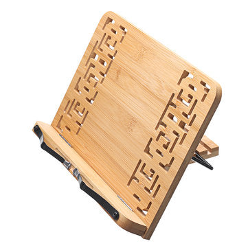 Multifunction Wood Table Stand Reading Bookshelf Bracket 28*20cm Tablet PC Pad Drawing Support Woode