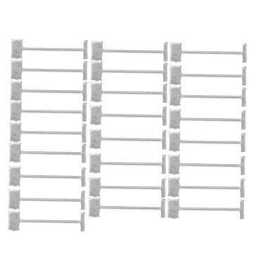 100pcs Levelers Needbles Wrench Tile Spacer Cross Plastic 2mm Ceramic Tile Leveling System Leveler L