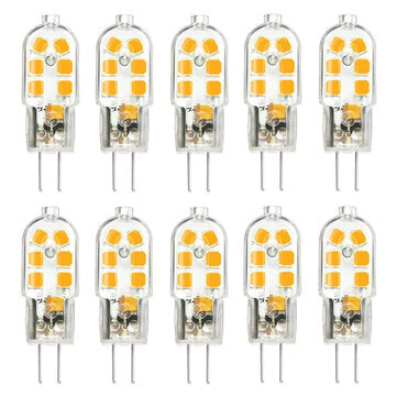 KINGSO 10 Pack LED Bulb G4 3W Energy Saving 25W Equivalent Halogen / Incandescent Lamp G4 LED 360