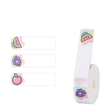 D11 Roll Label Printer Sticker Paper Waterproof Tear-Resistant Price Label Paper (COLOR: WHITE)