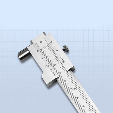 0-200MM Parallel Ruler Crossed Caliper Cursor Marking Stainless Steel Caliper Carbide Needle Marking