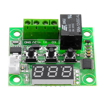 5pcs XH-W1209 DC 12V Thermostat Temperature Control Switch Thermometer Controller With Digital LED D