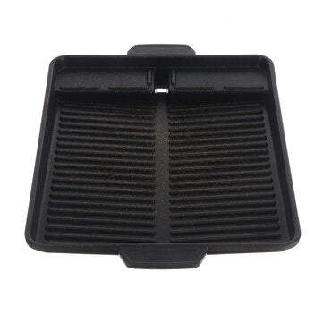 SEAROCK F50434 BBQ Grill Tray Cooking Plate Maifan Stone Coating Outdoor 32.5*26*4CM