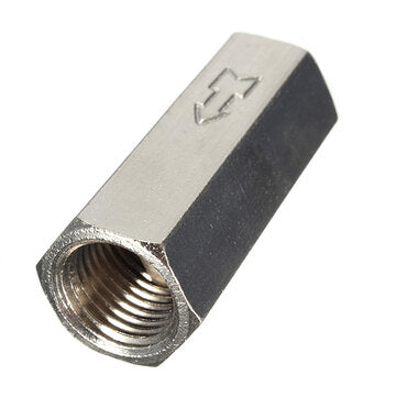 1/4 Inch Threaded BSPP Female Full Ports One Way Air Check Valve