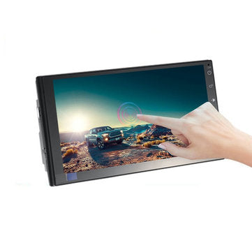 T3 7 Inch 2 DIN for Andriod 8.1 Car Multimedia Player Quad Core 1G+16G Touch Screen Stereo GPS  WiFi