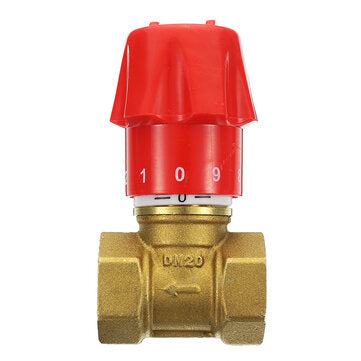 TMOK 1/2" 3/4" 1" Brass One Way Flow Control Valve Auto G Thread Female Valves Sw... (SIZE: 3/4INCH)