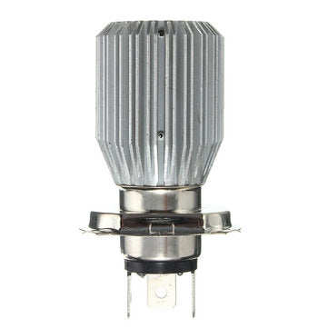 H4 12-24V Motorcycle LED COB Hi/Lo Beam Front Headlight Bulb Lamp 3 Colors