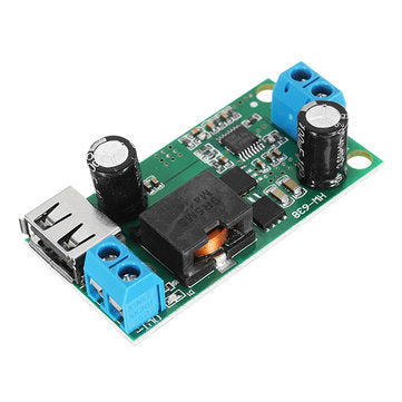 DC-DC 9V/12V/24V/36V To 5V 5A Step Down Board Buck Module High-Power Vehicle Power Supply Converter