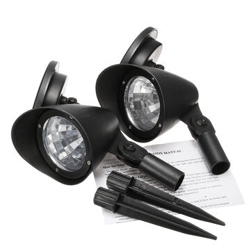 Solar Garden Lighting Outdoor Spike Lawn Lamp Lighting LED Light for Garden Path Spotlights