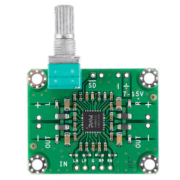 PAM8610 7-15V Differential Class D Dual Channel 15W*2 High Power Mini Digital Power Amplifier Board