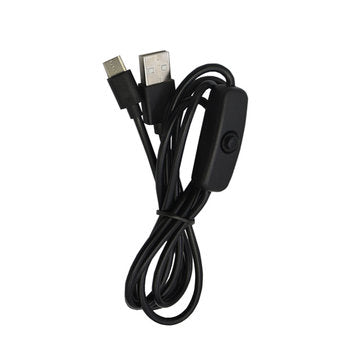 USB Line 5V 3A Transfer Line Type-C Power Charger Adapter for Raspberry Pi 4