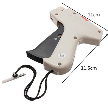 Clothes Garment Price Label Tagging Tag Gun Machine with 1000 Barbs and 5 Steel Needles