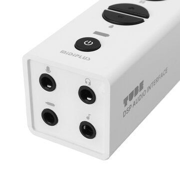 TUBE Sound Card DSP Audio Interface Special Design Shape for Live Streaming
