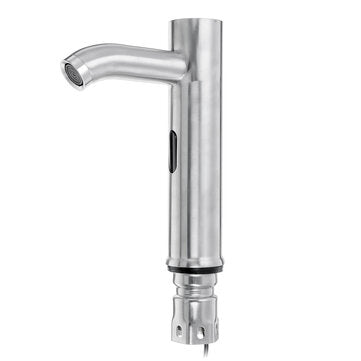 Brushed Induction Stainless Steel Faucet Induction Faucet Single Cold Basin Induct... (TYPE: MEDIUM)