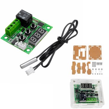 5pcs XH-W1209 DC 12V Thermostat Temperature Control Switch Thermometer Controller With Digital LED D