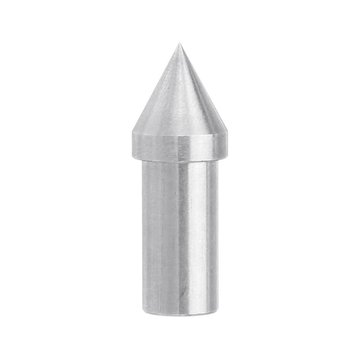 Drillpro 8mm Shank Stainless Steel Rotary Center Dead Center for Mini Lathe