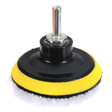 7pcs Polish Wax Foam Sponge Pad with Drill Adapter