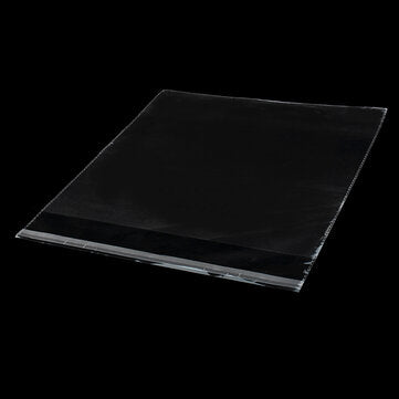 100Pcs/Set Antistatic Clear Outer Plastic Cover Sleeves for 12`` LP LD Vinyl