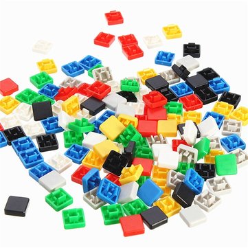 420pcs Square Mixed Color Tactile Button Caps Kit For 12x12x7.3MM Tact Switches