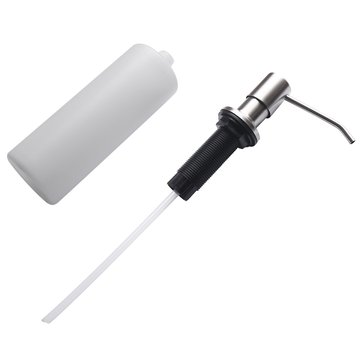300ml Stainless Steel Kitchen Soap Dispenser DIY Sink Liquid Shampoo Lotion