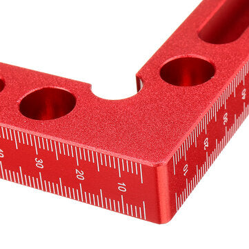 Drillpro All Metric Aluminium Alloy 90 Degree 120x120mm Precision Clamping Square Woodworking L-Shap