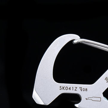 SANRENMU Multifunctional Keychain Tools Creative Car Waist Hanging for Men Women