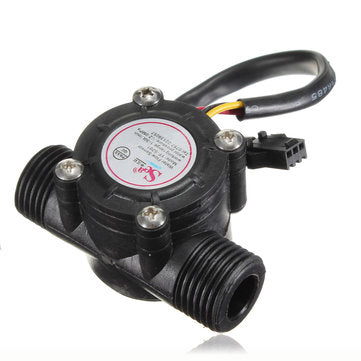 5pcs Hall Water Flow Sensor Flow Meter Water Control 2MPa