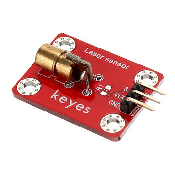 Keyes Brick Laser Head Sensor Module (pad hole) with Pin Header Board Digital Signal