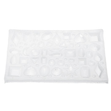 83Pcs DIY Silicone Molds Making Jewelry Pendant Resin Casting Mould Tool W/ Bag