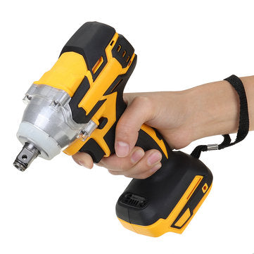 1/2Inch 18V 520Nm Cordless Impact Wrench Driver Brushless Motor Stepless Speed Electric Wrench Adapt