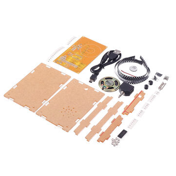 WangDaTao YD-12 DIY LED Music Spectrum Production Kit with Shell