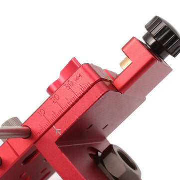 3 in 1 Woodworking Hole Drill Doweling Jig Positioner Guide Locator Joinery System Kit Aluminium All