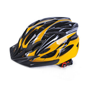 Sports Bike Bicycle Road Cycling Safety Helmet with Visor Breathable Unisex Adult (COLOR.: YELLOW)