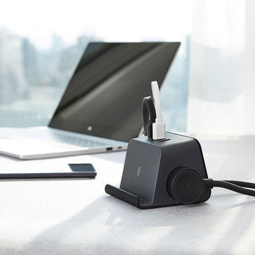 Aigo 5W Wireless Charger Socket 3D Mini Power Strip Socket Outlet 3USB Ports from
