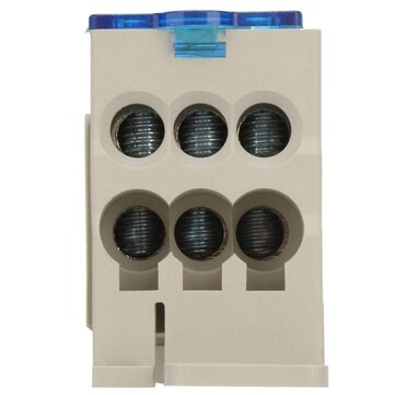 KK125A Terminal Block 1 Way in Many Out Din Rail High-current Power Distribution Box Universal Elect