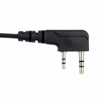 Retevis 2 Pin Earpiece H-777 RT-5R Mic Finger PTT Headset for Kenwood BAOFENG UV-5R BF-888s Ham Radi