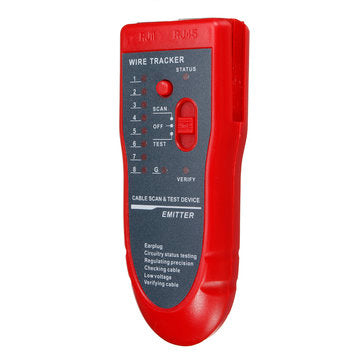 Telephone Network Cable Wire Line LAN Cable RJ45 Tracker Toner Tracer Tester