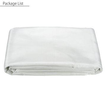 1.27x5.5m Fiber Glass Woven Roving Fiber Plain Weave Cloth DIY Craft