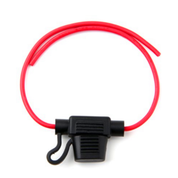 HS-912 Medium Waterproof 16AWG  Wire In Line Car Automotive Blade Fuse Holder