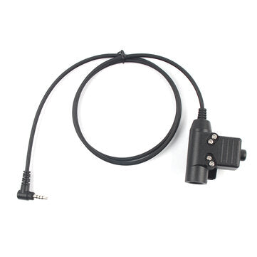 Tactical Element U94 Tactical PTT Headphone Adapter for Yaesu Vertexs VX-3R  Headphone Accessories