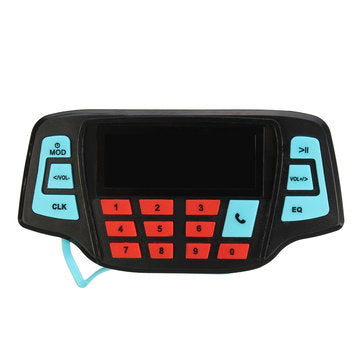 Motorcycle Handlebar MP3 Balck Speakers Audio System USB SD FM with bluetooth Function