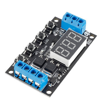 5Pcs ZK-TD4 DC 5V 12V 24V Trigger Cycle Timer Delay Controller Module 15A 400W MOS Control Switch 16